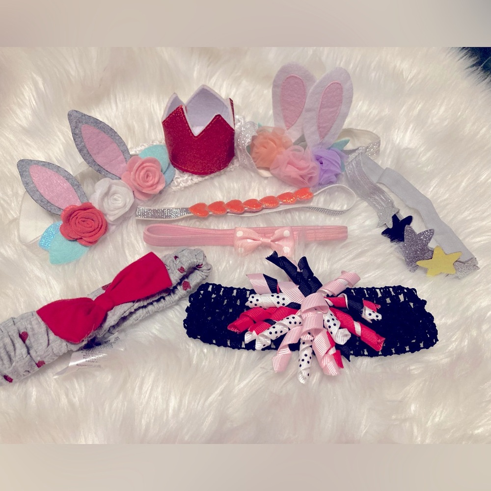 Colorful Baby Headbands and Accessories Set